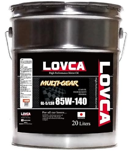 Amazon.co.jp: LOVCA MULTI-GEAR 75W-90 20L GL-5/LSD□LMG7590-20